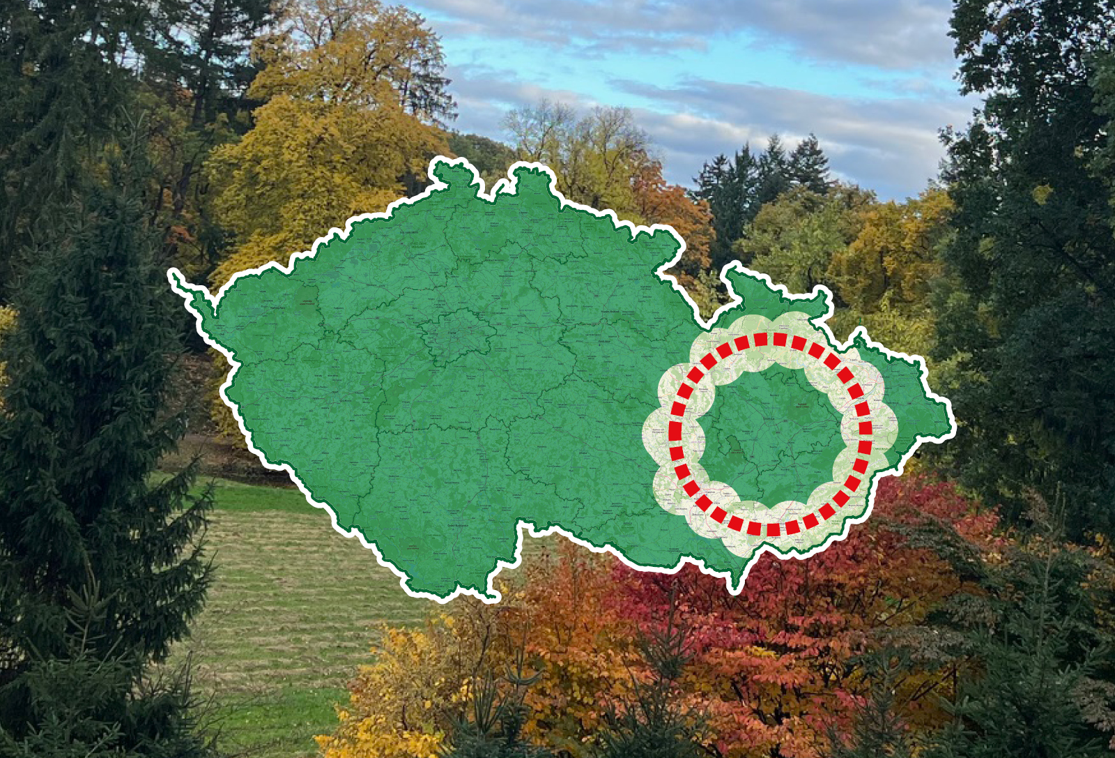 Okruh Moravou a Slezskem...